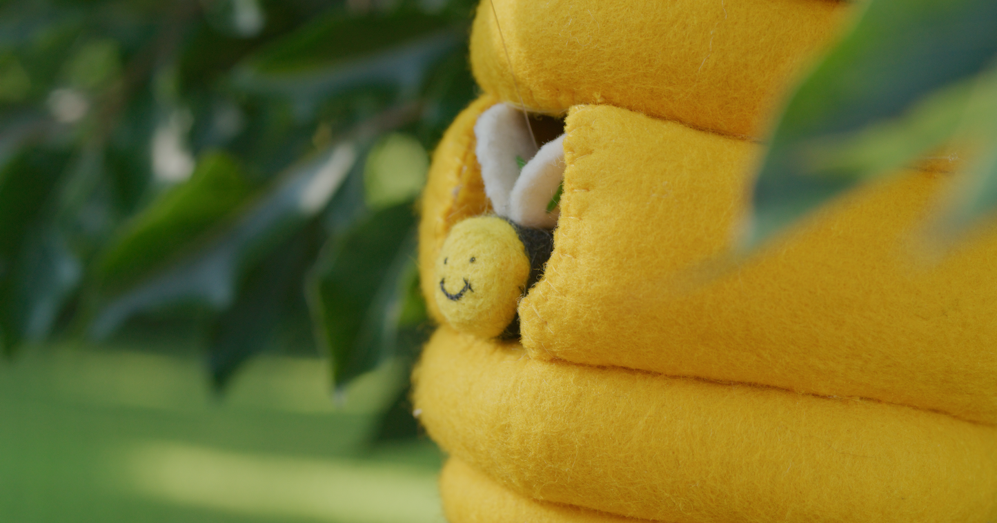 Limited Edition - The Moody Bees Toy Hive
