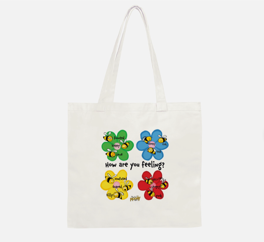 The Moody Bee tote